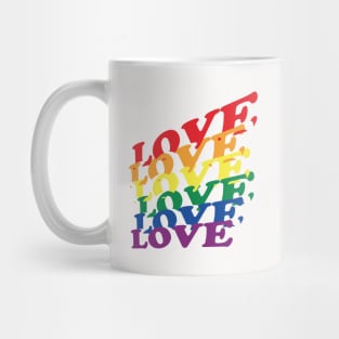 Rainbow Color Love-rainbow Mug